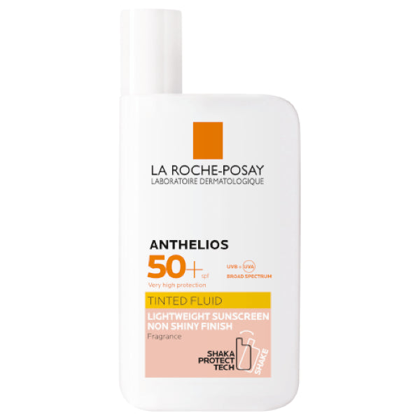 La Roche-Posay Anthelios 50+ Tinted Fluid Lightweight Sunscreen Non Shiny Finish 50ml | Skin Plus Compounding Pharmacy