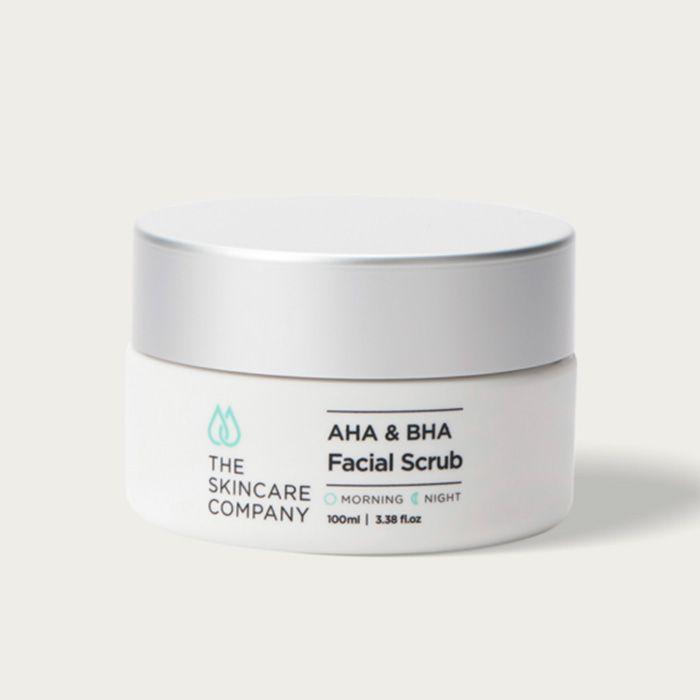 The Skincare Company AHA/BHA Facial Scrub 100ml | Skin Plus Compounding Pharmacy