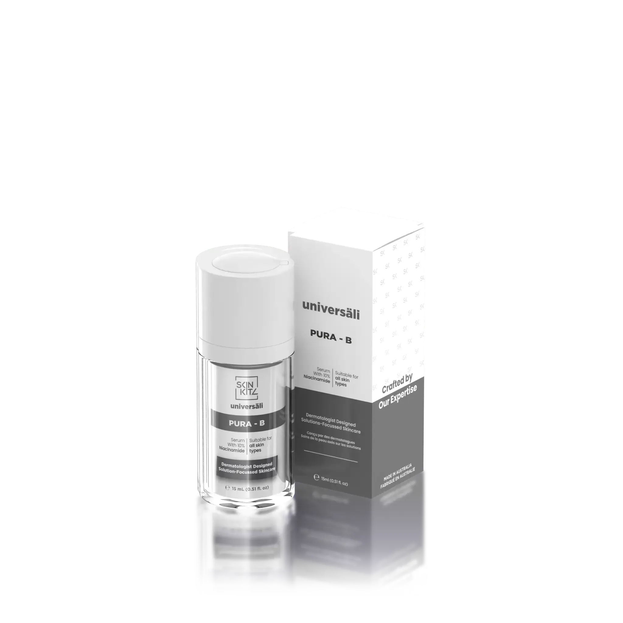 SkinKitz Universäli PURA-B Serum 15mL | Skin Plus Compounding Pharmacy