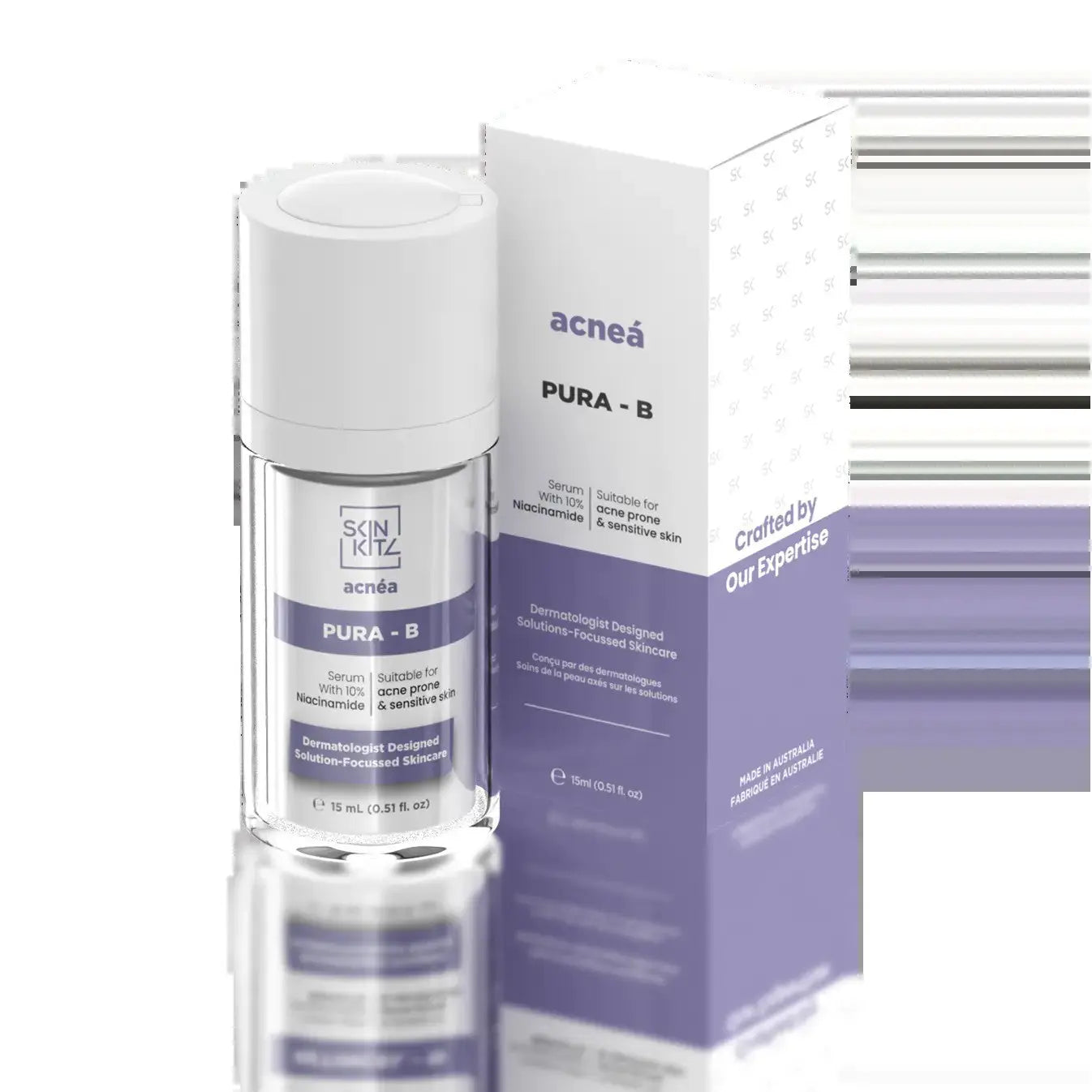SkinKitz Acnéa PURA-B Serum 15mL | Skin Plus Compounding Pharmacy