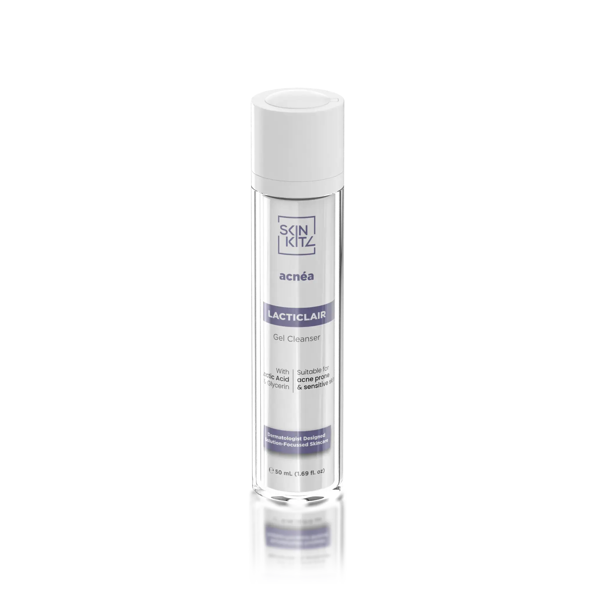 SkinKitz Acnéa LACTICLAIR Gel Cleanser 50mL | Skin Plus Compounding Pharmacy