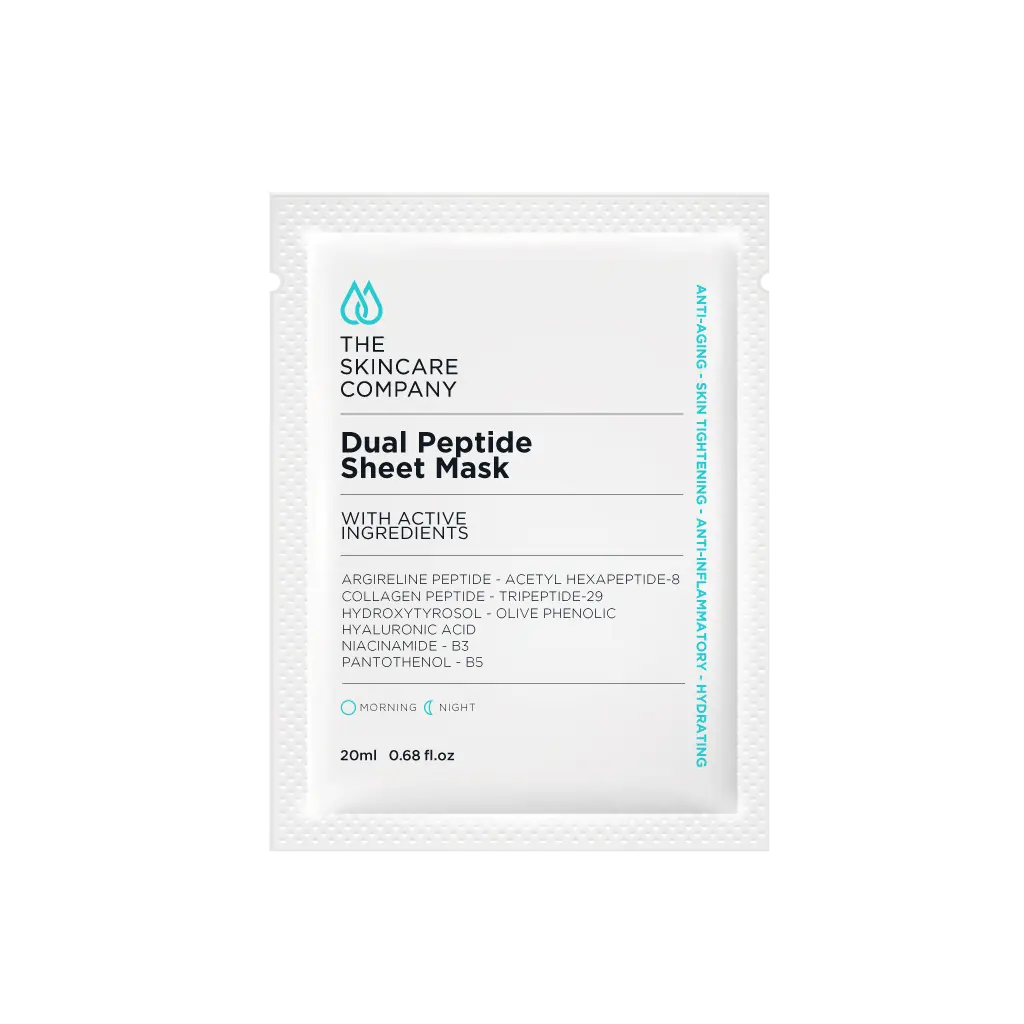 The Skincare Company Dual Peptide Sheet Mask (10 Pack) | Skin Plus Compounding Pharmacy