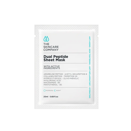 The Skincare Company Dual Peptide Sheet Mask (10 Pack) | Skin Plus Compounding Pharmacy
